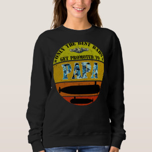 Submarine Grumpy Old Veteran Submariner Promoted T Sweatshirt