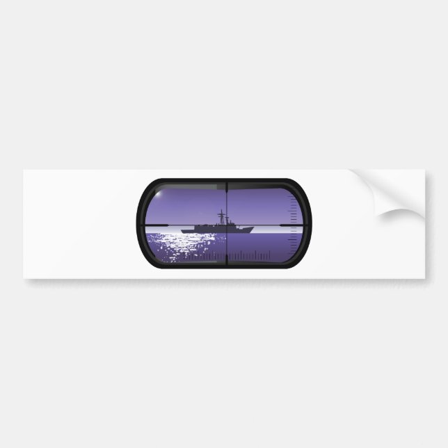 Submarine Patrol Bumper Sticker (Front)