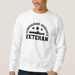 Submarine Service Veteran - Military Design Sweatshirt