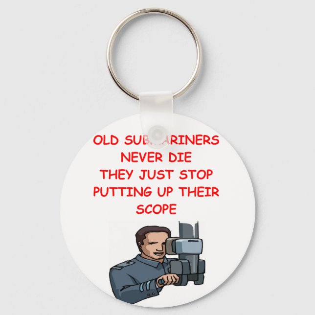 SUBmariners never die Keychain (Front)