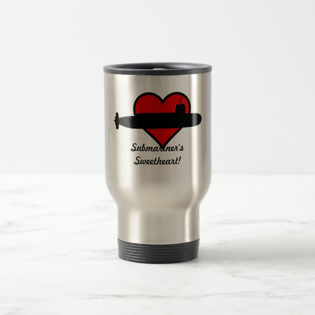 Submariner's Sweetheart Travel Mug (Center)