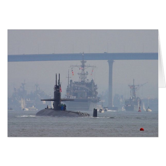 Submarines Subs Nuclear Ships Navy (Front Horizontal)