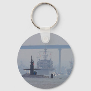 Submarines Subs Nuclear Ships Navy Keychain