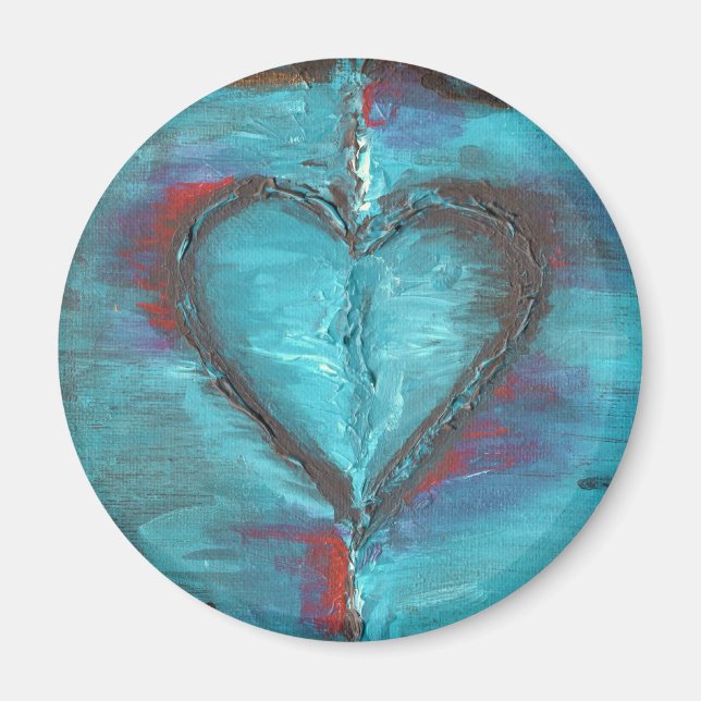 Submerged Heart Magnets (Front)