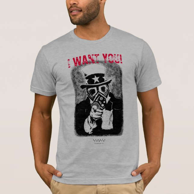 submit: die for democracy [4376509] T-Shirt (Front)