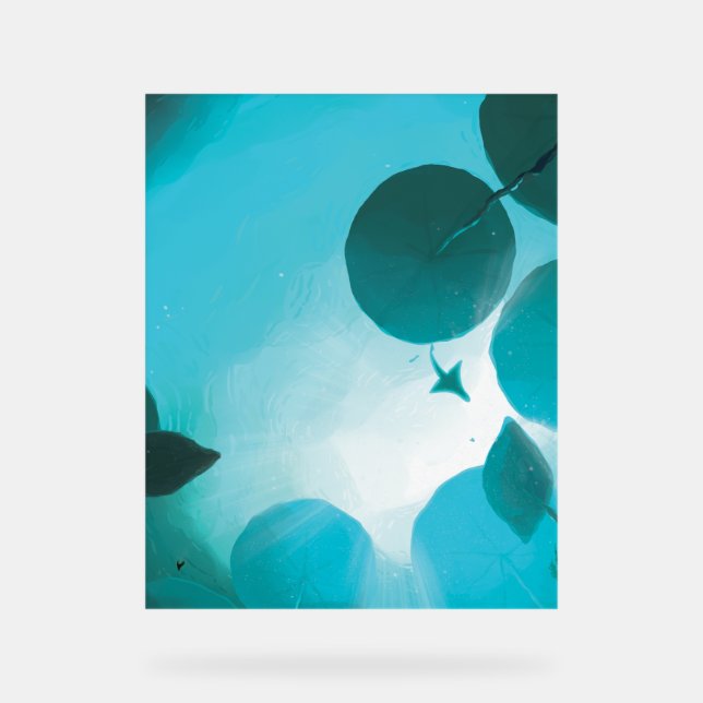 Subnautica - Aquatic Ballad Acrylic Sign (Front)