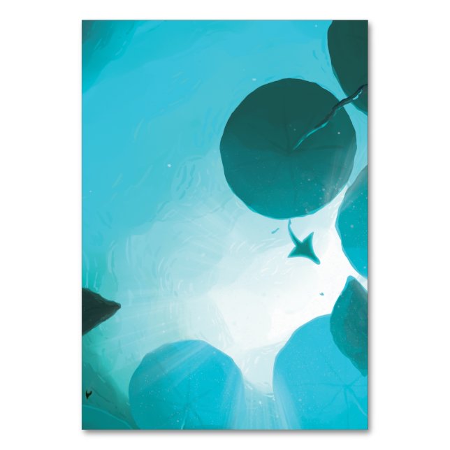 Subnautica - Aquatic Ballad Table Number (Front)