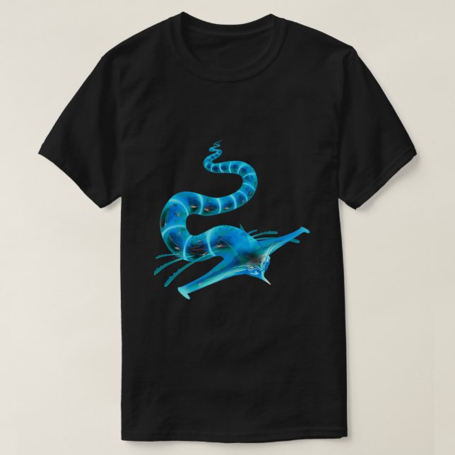 Subnautica Ghost Leviathan T-Shirt (Design Front)