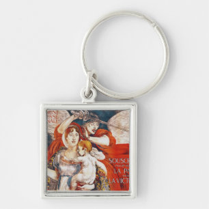 Subscribe to Hasten Peace by Victory' Keychain