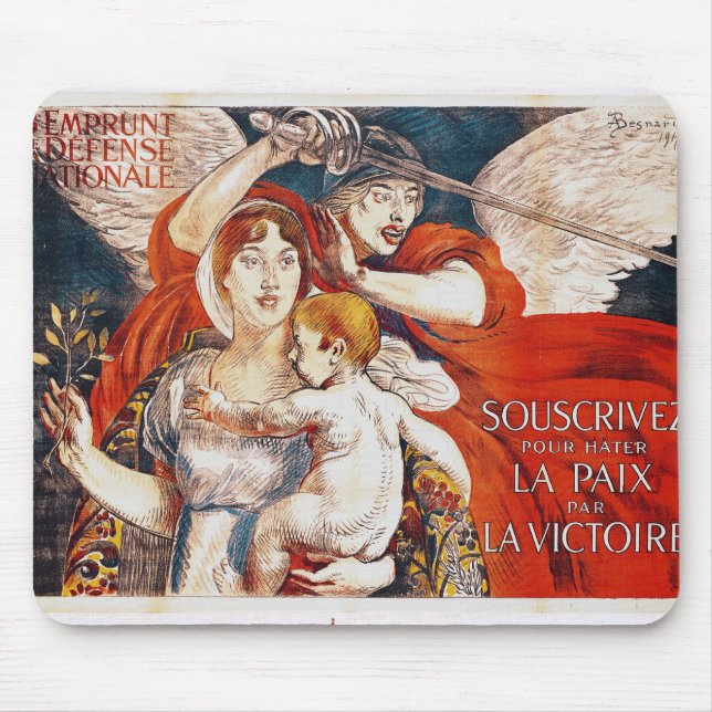 Subscribe to Hasten Peace by Victory' Mouse Pad (Front)