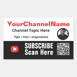 Subscribe to My Channel Sticker