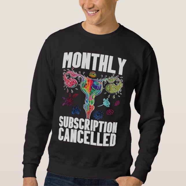 Subscription Uterus Support Hysterectomy Recovery  Sweatshirt (Front)