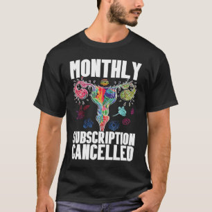 Subscription Uterus Support Hysterectomy Recovery T-Shirt