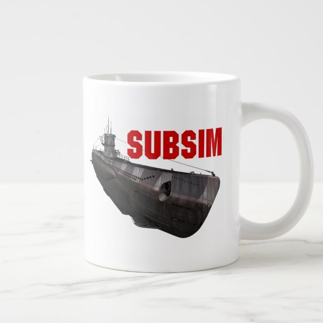 SUBSIM Jumbo mug - U-boat (Right)