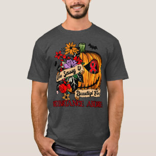 Substance abuse Awareness retro halloween scary pu T-Shirt