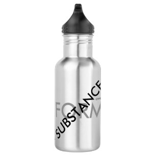 "Substance over Form" 532 Ml Water Bottle