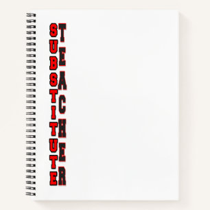 Substitute Teacher Notebook