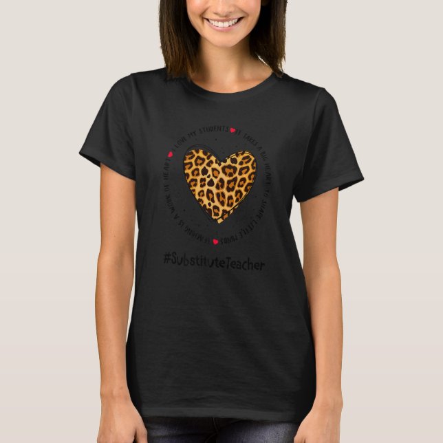Substitute Teacher Squad Appreciation Week Back To T-Shirt (Front)