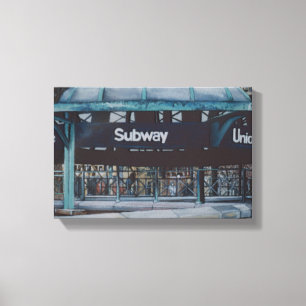 Subterranean Blues Canvas Print