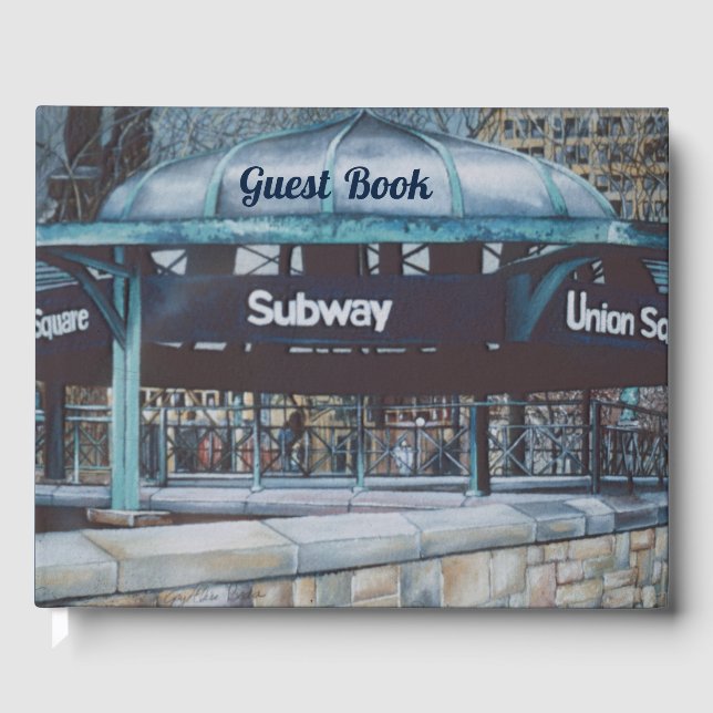 Subterranean Blues Guest Book (Front)