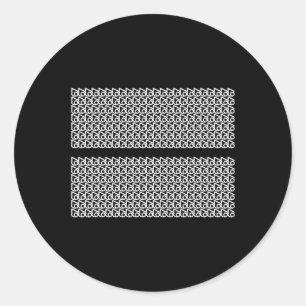 Subtle 67 Six Seven Brainrot _3  Classic Round Sticker