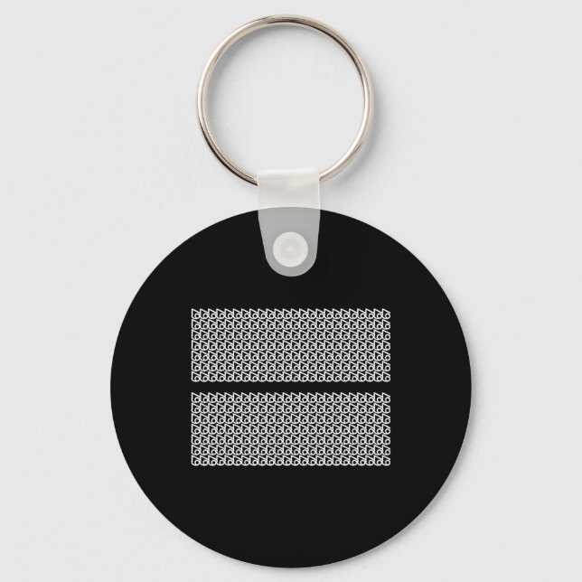 Subtle 67 Six Seven Brainrot _3  Keychain (Front)