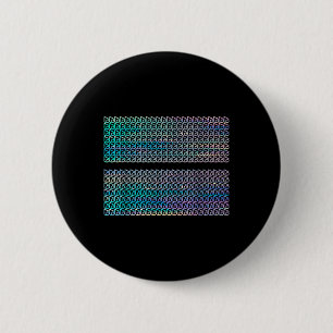 Subtle 67 Six Seven Brainrot Hidden Message Gen Al 2 Inch Round Button