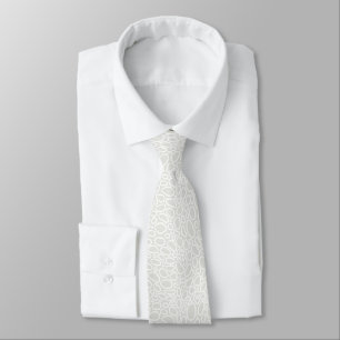 Subtle Abstract Pebble Pattern Tie