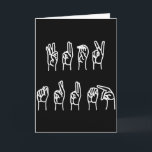 Subtle Anti-trump Asl Sign Language Tank Top  Card<br><div class="desc">Subtle Anti-trump Asl Sign Language Tank Top</div>