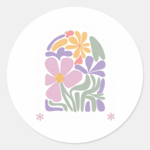Subtle Anti Trump  Classic Round Sticker