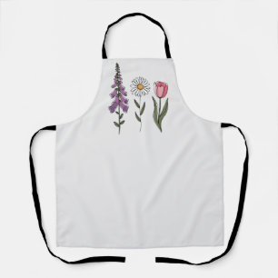 Subtle Anti-Trump - Foxglove Daisy Tulip III Apron