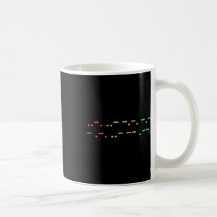 Subtle Anti Trump Social Justice Protest Morse Cod Coffee Mug