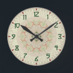 Subtle Art Deco Clock<br><div class="desc">Art Deco design with clear,  readable numbers.</div>