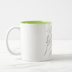 Subtle Atheopaganism Mug with Galaxy design
