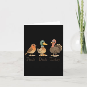 Subtle Bird Anti Trump Shirt Retro Bird Finch Duck Card