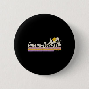 Subtle Boho Flowers Trump Resist Shirt Foxglove Da 2 Inch Round Button