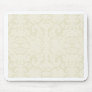 Subtle classic vintage pattern print -customise mouse pad