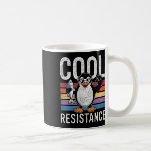 Subtle Cool Resistance Penguin Tariffs Protest Ant Coffee Mug