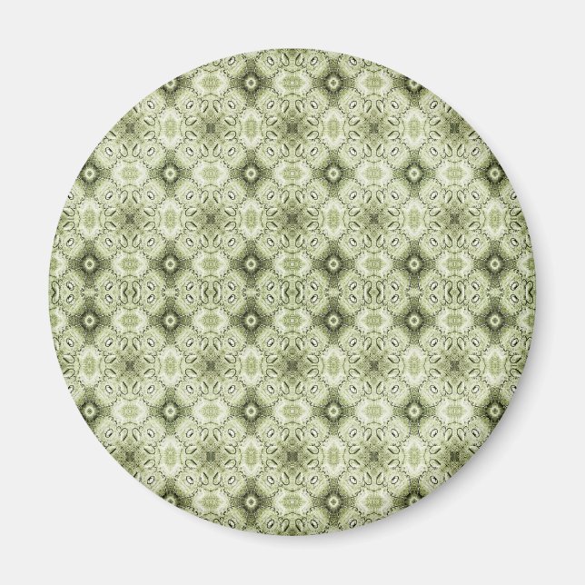 Subtle Decorative Pattern Magnet (Front)