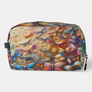 Subtle Dragonflies Dopp Kit