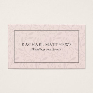 Subtle Elegance Pink Feminine Floral