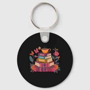 Subtle Fantasy Drama Tragedy Books Trump Resist Pr Keychain