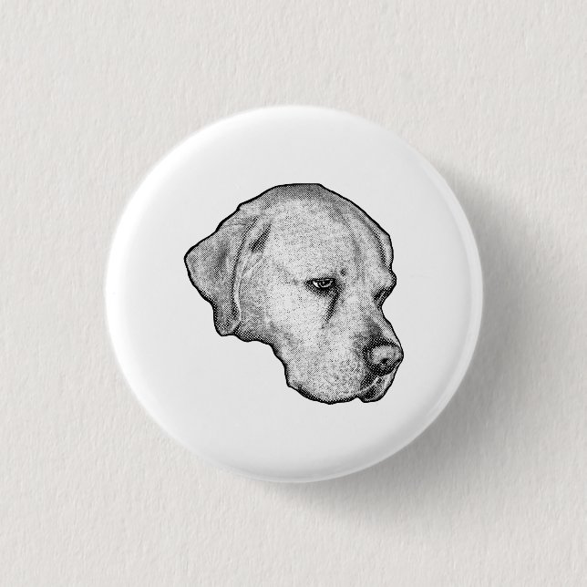 Subtle flake contrast 1 inch round button (Front)
