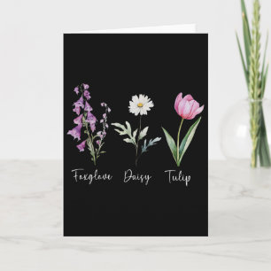 Subtle Floral Anti Trump Shirt Flowers Foxglove Da Card