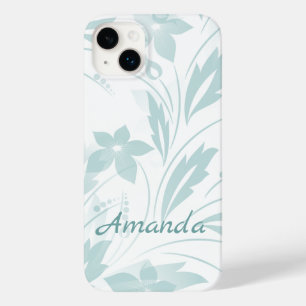 Subtle Floral in Blues Case-Mate iPhone 14 Plus Case