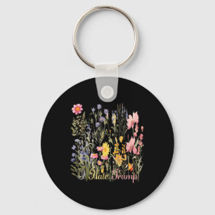 Subtle I Hate Trump Wildflowers Trump Hater Never Keychain