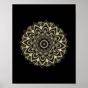 Subtle Mandala 8647 Resist Anti Trump Feminist Poster