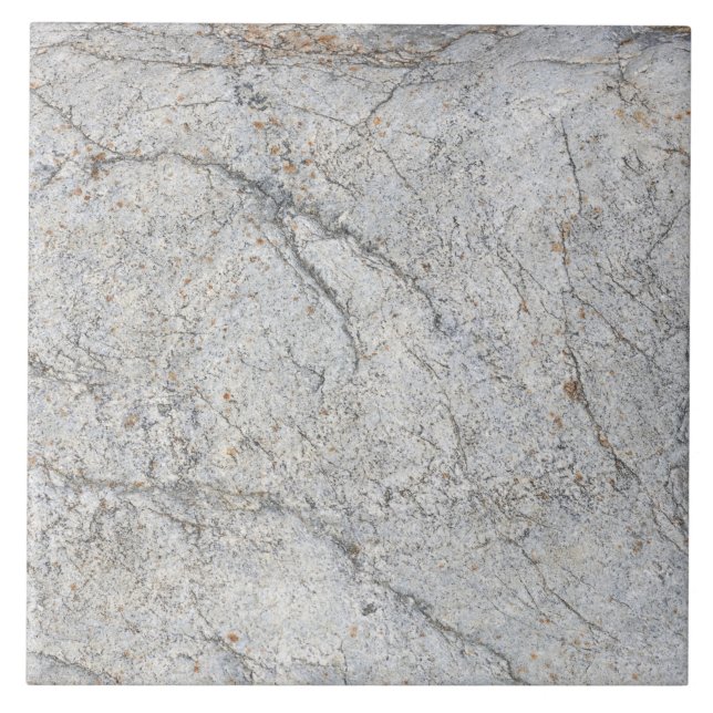 Subtle Natural Stone Texture Patterns Photo Tile (Front)