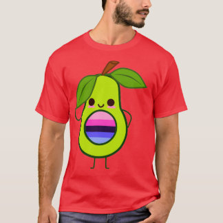 Subtle Omnisexual Avocado omnisexual avocado omni  T-Shirt