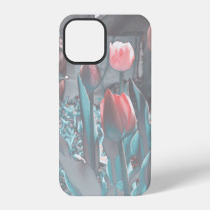 Subtle Pastel tulips iPhone 12 Case